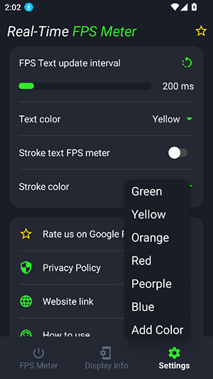安卓FPS测量工具app手机下载v1.0.1