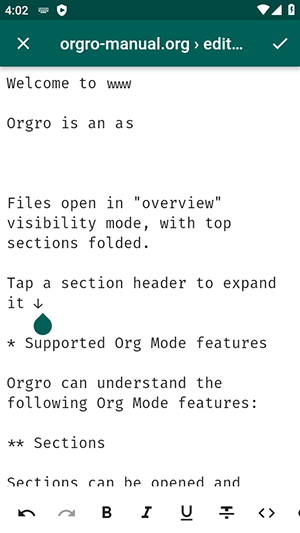 Orgro编辑器app安卓版下载v1.44.2