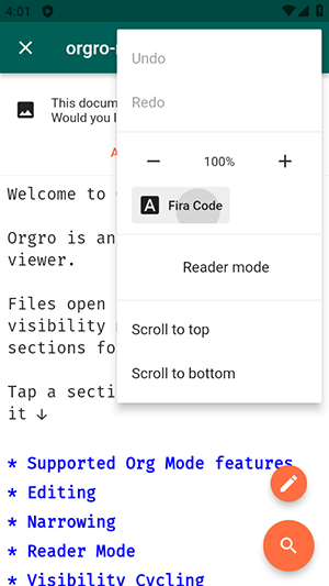 Orgro编辑器app安卓版下载v1.44.2