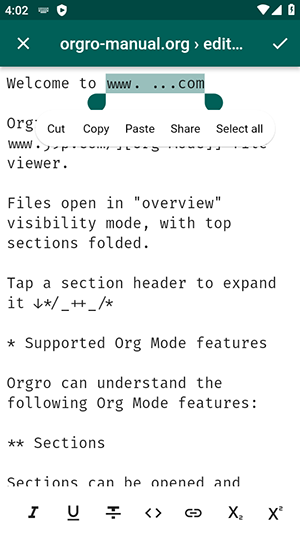 Orgro编辑器app安卓版下载v1.44.2