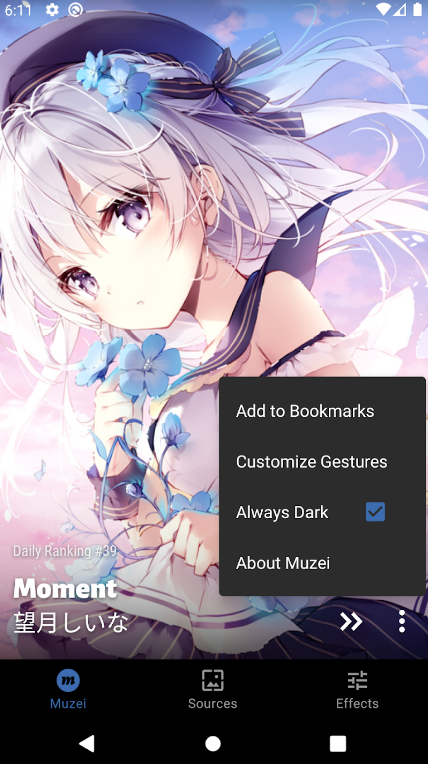 Pixiv for Muzei 3插件下载