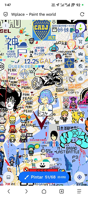 wplace像素地图app下载